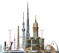 the tallest building, hotel, monument, bridge, grain elevator, church, chimney, tower, mast, water tower, etc